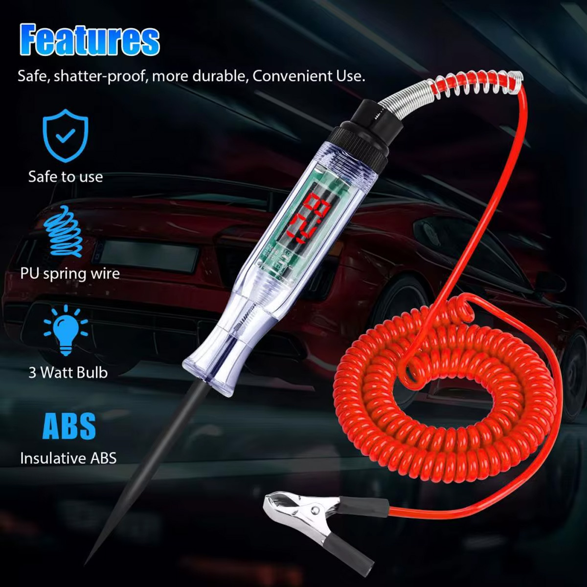 YONGRUN 1PC Alat Uji Sirkuit T - Car Diagnostic Tool ulasan dan harga