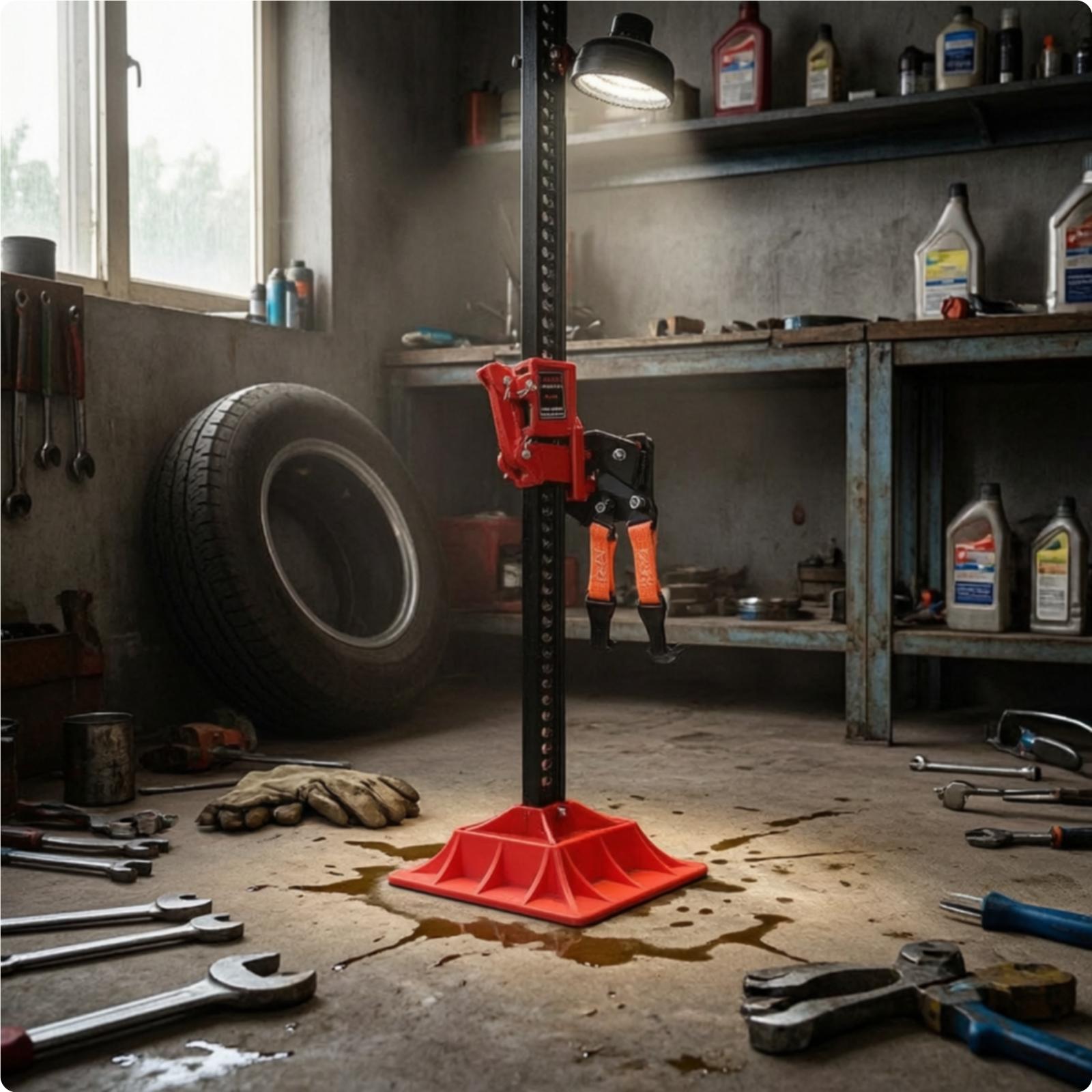 Alas Kaki untuk Dongkrak Mobil - Car Lift ulasan dan harga